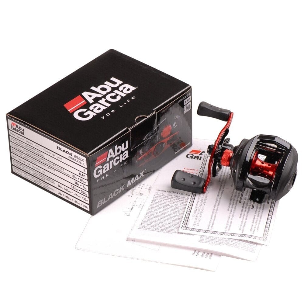 Carretilha Abu Garcia Black Max 3 [GANHE 1 ÓCULOS GRÁTIS] JM893