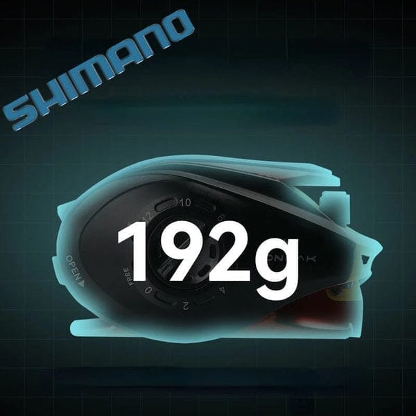 Carretilha Shimano 7.1:1 De Pesca Freio Magnético Para Água Doce e Salgada JM1694