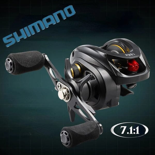 Carretilha Shimano 7.1:1 De Pesca Freio Magnético Para Água Doce e Salgada JM1694